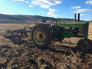 John Deere A With 55 H Plow